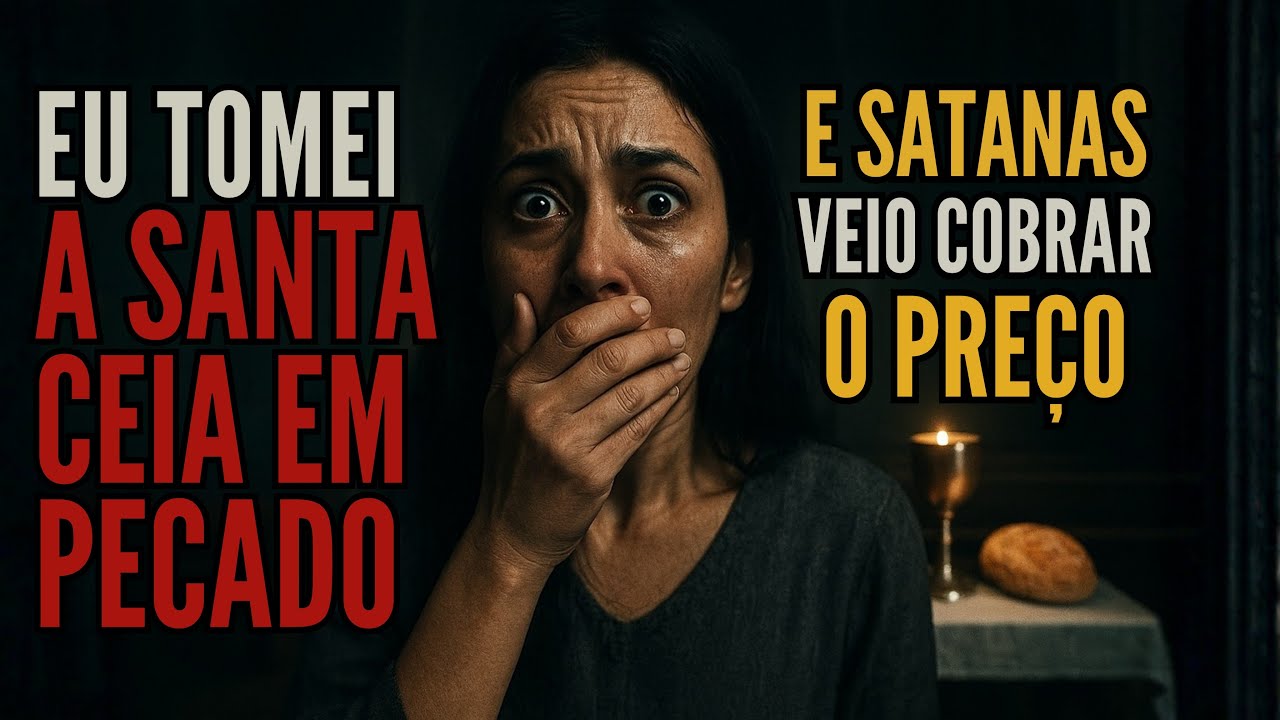 EU TOMEI A SANTA CEIA EM PECADO E SATANÁS VEIO COBRAR O PREÇO