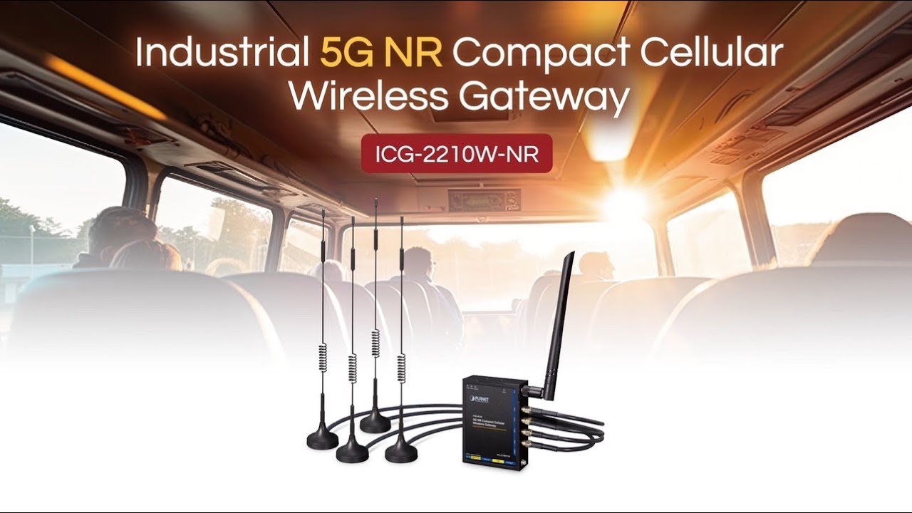 Industrial 5G NR Compact Cellular Wireless Gateway (ICG-2210W-NR) – For ...