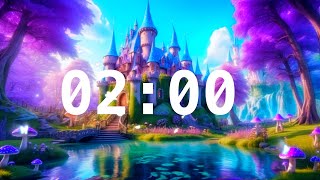 2 Minute Countdown Timer with Alarm | Relaxing Music | Fairytale World by Timer Creations 32 views 3 days ago 2 minutes, 6 seconds