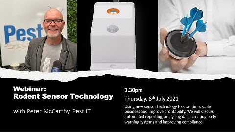 Webinar - Rodent Sensor Technology