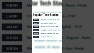 Which Stack You Are Learning