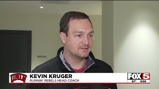 Famous 1-on-1 with UNLV head coach Kevin Kruger Profile