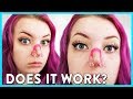 Instant Button Nose?!? Testing Weird Foreign Nose Job Product