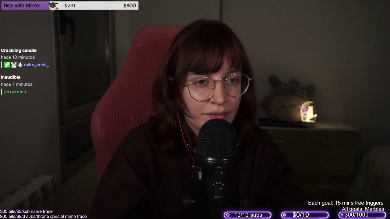 Emisión en directo de Hakkune ASMR