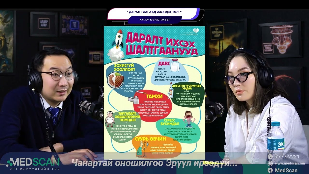 Даралт яагаад ихэсдэг вэ? - ХЭРХЭН 100 НАСЛАХ ВЭ?