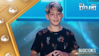 MANUEL sorprendió con sus trucos de magia y conquistó al jurado | Audiciones 4 | Got Talent Uruguay