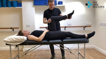 Resisted external derotation test