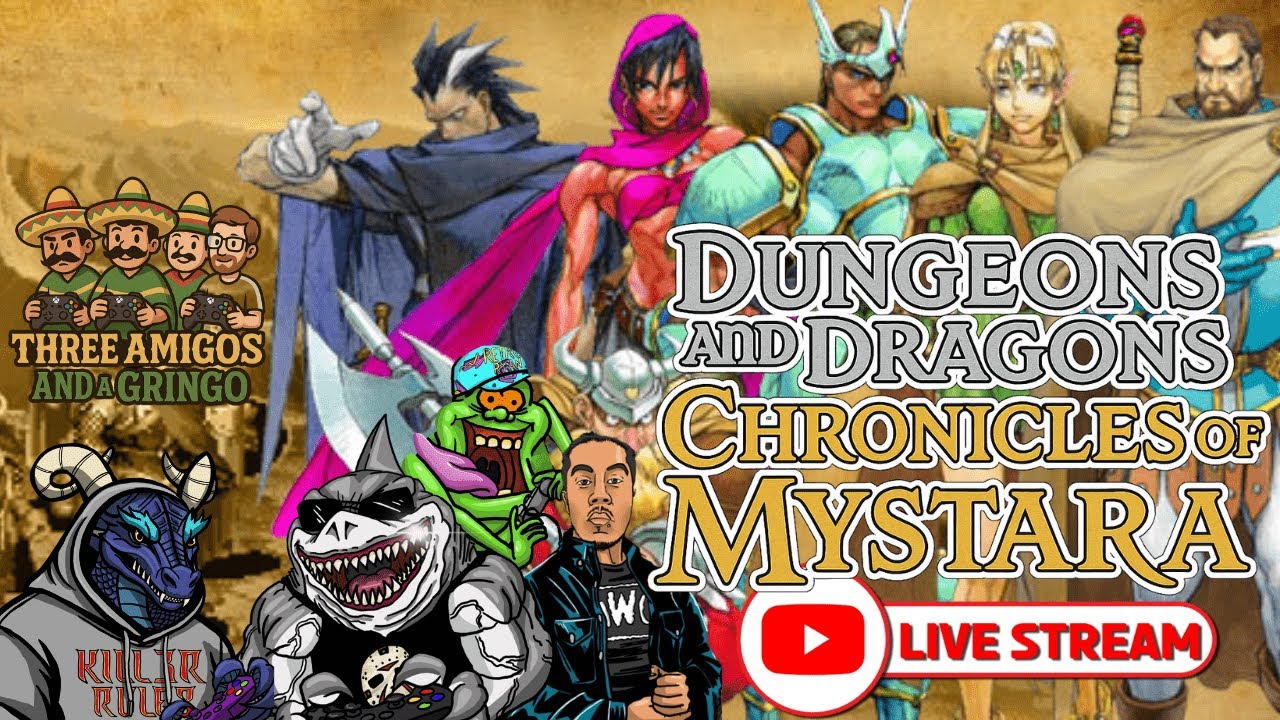 🎮 The Three Amigos and a Gringo Play Dungeons & Dragons: Chronicles of Mystara!