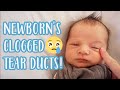 MY NEWBORN HAS CLOGGED TEAR DUCTS! | DAY IN THE LIFE WITH NEWBORN AND TODDLER