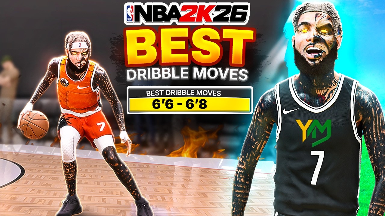 NEW 6'8 DRIBBLE MOVES Make You UNSTOPPABLE 😳 6'8 Moving Like a Small Guard 🤯