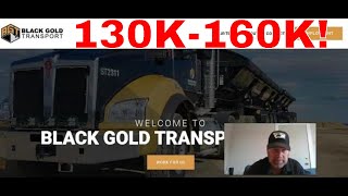 ??130K-160K Driving Tractor Trailers In Alaska | Black Gold Transport ??