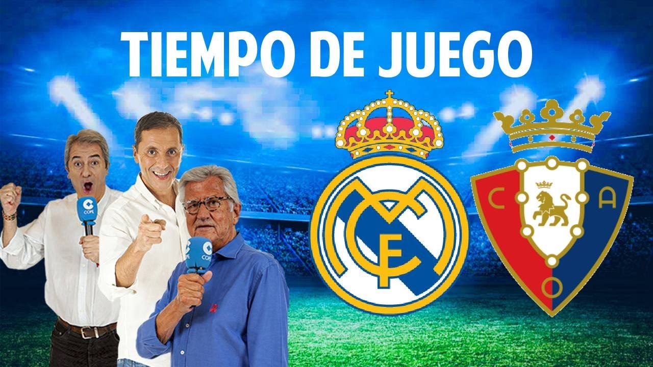 Directo del Real Madrid 2-1 Osasuna en Tiempo de Juego COPE (Final Copa ...