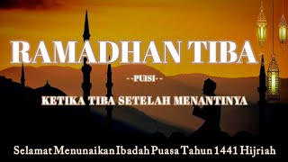 Ramadhan tiba || puisi -