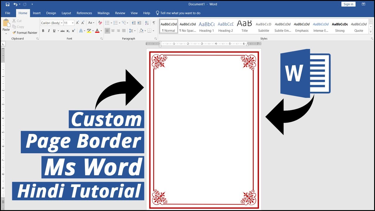 page border designs for microsoft word