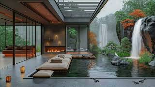 Luxury Villa In Forest Ambience: Fireplace Sound and Bird Singing with Beautiful Landscape In 24 Hrs