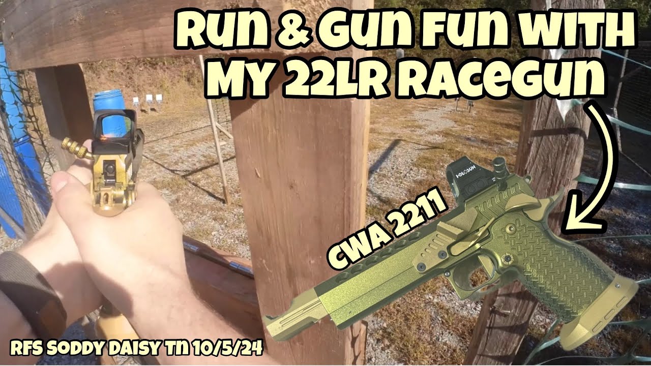 Run & Gun Fun With My 22lr RaceGun - YouTube