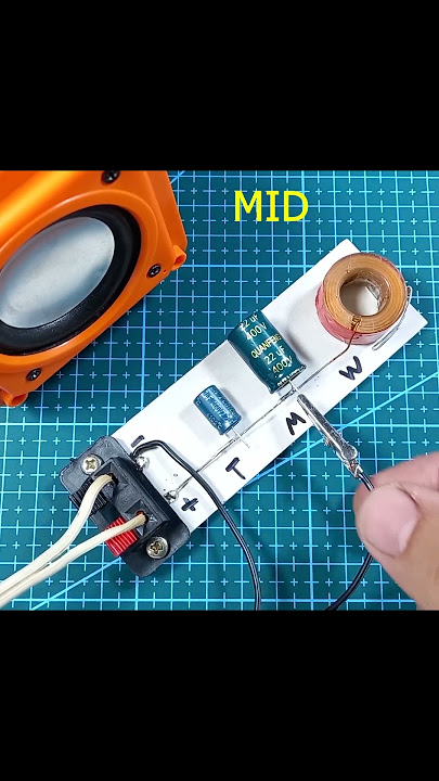 Speaker bass and pass filter#shorts