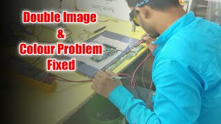 Double image and colour problem Repairing practical video