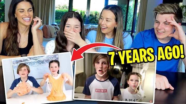 7 YEARS LATER REACTION TO OUR FIRST HALLOWEEN VIDEO!
