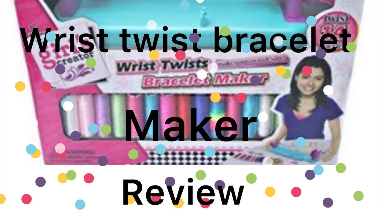 Wrist twists bracelet maker review YouTube