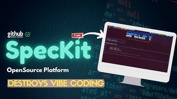 GitHub SpecKit DESTROYS Vibe Coding -  Build Better Apps Using Spec-Driven Development