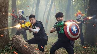 Action LTT : Seal X Tactical Pursuit Of Shadow Syndicate Crime Rings Using Nerf Guns