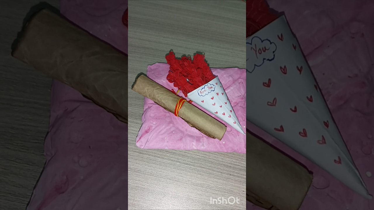 Handwritten love letter card 