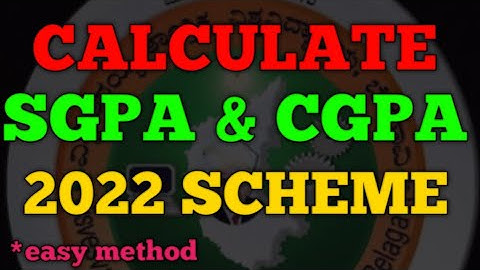 How to Calculate SGPA and CGPA for 1st and 2nd sem students for 22 scheme, every other scheme #vtu 🔥