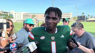 CAM WARD recaps his spring game performance for the Miami Hurricanes, 324 yards and 3 touchdowns by Locked On Canes 3,831 views 1 month ago 5 minutes, 14 seconds