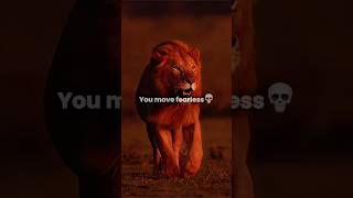 You move fearless ☠️🦁/sigma rule🔥⚜️ #motivation #selfgrowth #realtalk #mindsetmatters #fyp