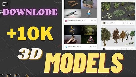How downlode 3D Models || How import 3D Models In Prisma ||