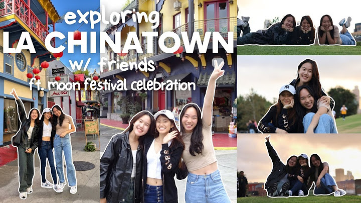 美國留學生來探索洛杉磯中國城、體驗中秋晚會🥮🌕 | exploring LA CHINATOWN (ft. moon festival celebration) | MichelleLee