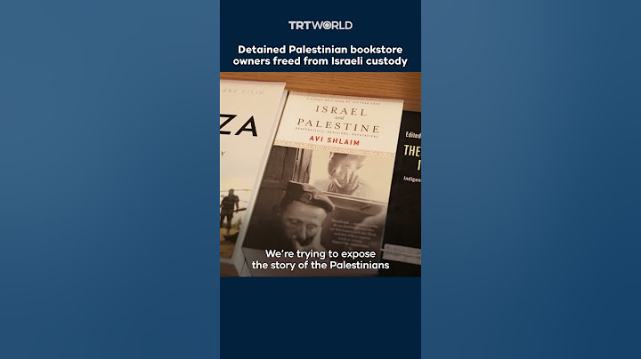 Owners of prominent Jerusalem bookstore released from Israeli detention