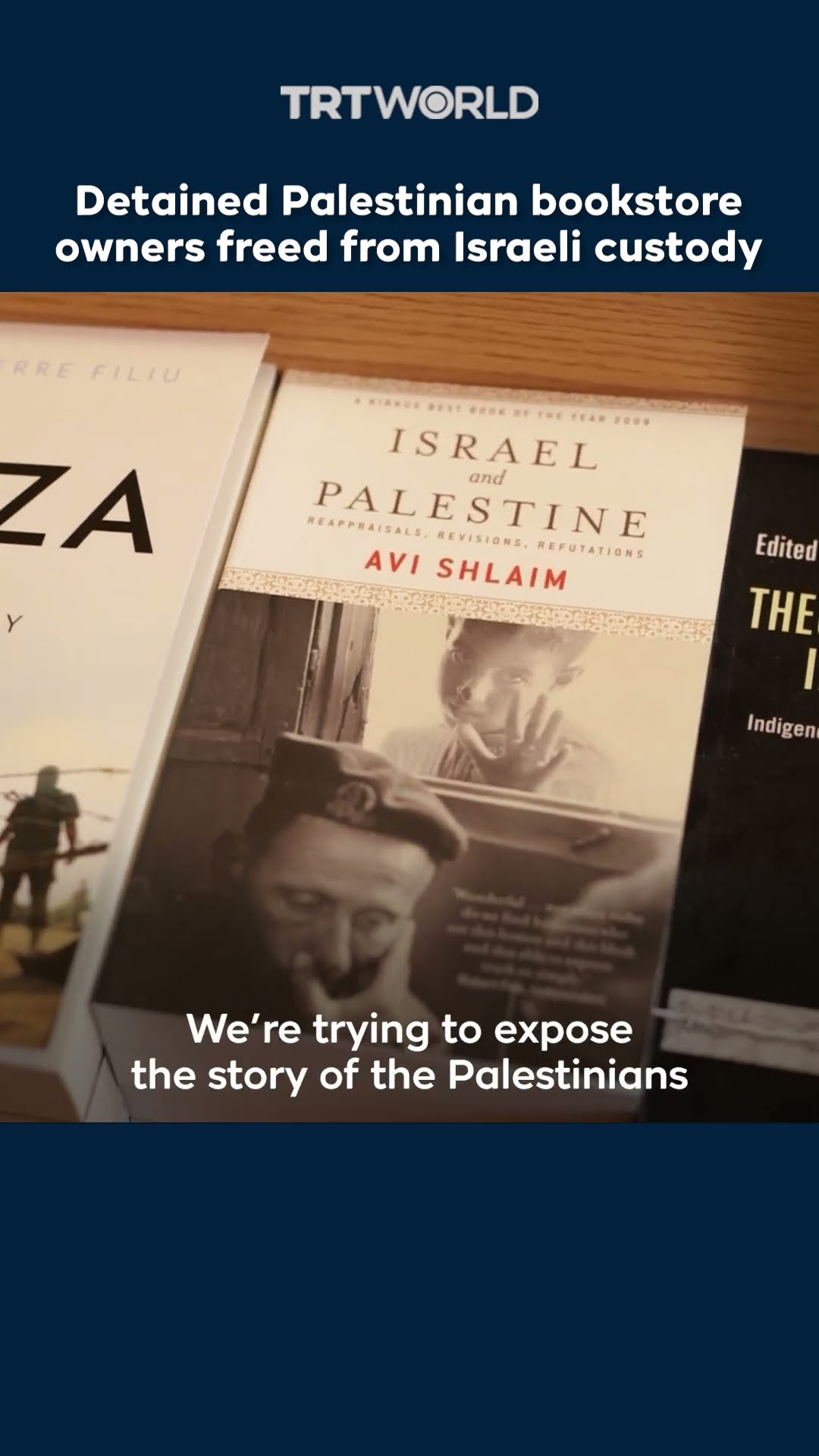 Owners of prominent Jerusalem bookstore released from Israeli detention