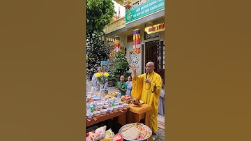 Lễ cúng thí thực cô hồn cuối tháng Bảy tại chùa Chánh Thiên | @ThichNhatDao #thichnhatdao #vulan