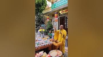 Lễ cúng thí thực cô hồn cuối tháng Bảy tại chùa Chánh Thiên | @ThichNhatDao #thichnhatdao #vulan