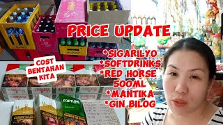 Price UPDATE |Sari-sari Store|Magkano Bentahan sa Yosi,Softdrinks,Gin,Red Horse, Oil|Dec. 11, 2025 screenshot 1