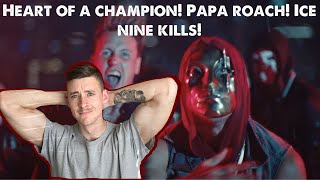 Hollywood Undead-&quot; Heart of a Champion&quot; Ft. Papa Roach, Ice Nine Kills Reaction