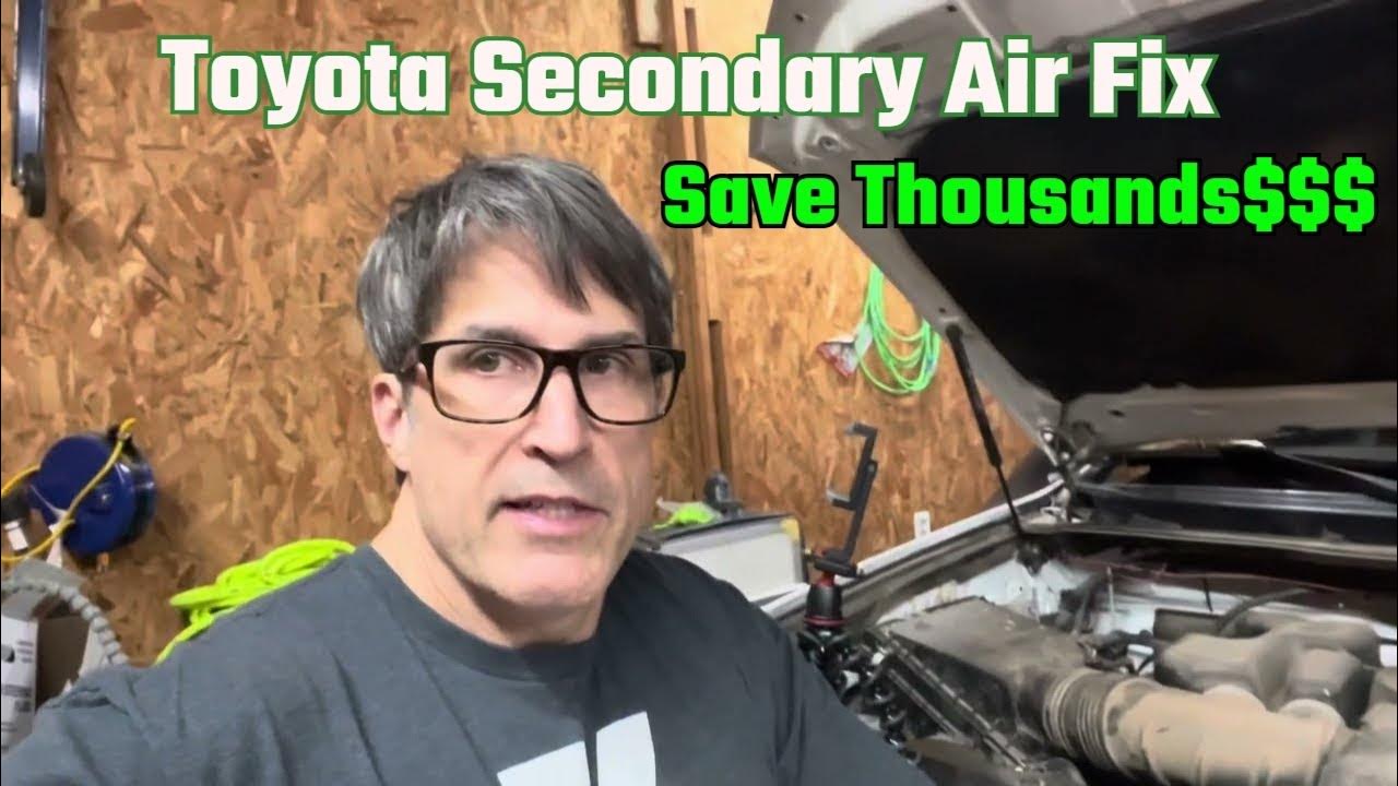 Toyota 4.0 Secondary air Pump Fix, Hewitt Gen 2 Bypass, Save Thousands
