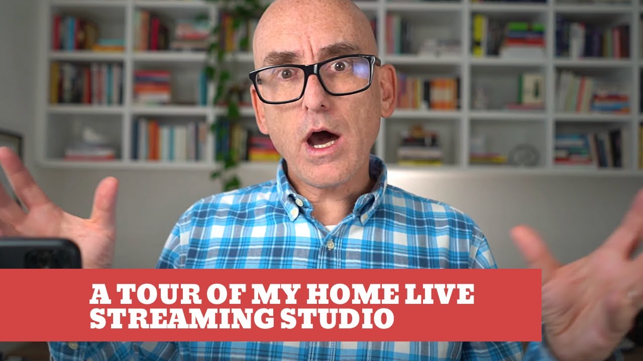 My Facebook Live Video Streaming Home Studio Setup