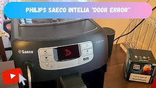 Fixing the "door open" issue on the Philips Saeco HD8751/19 Intelia Focus coffee maker