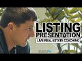 Listing Presentation (LIVE Real Estate Coaching)