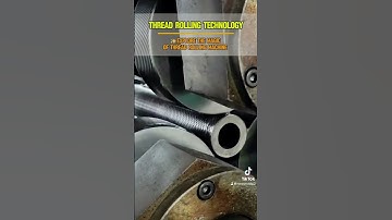 Explore the Working Principle of Thread Rolling Machine👍 #threadrollingmachine #machines