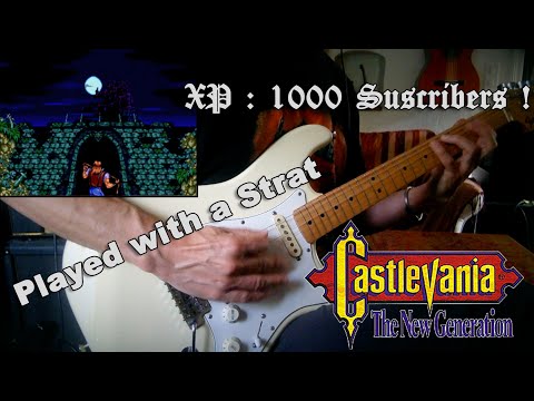 Castlevania : The New Generation Opening Theme played with a Strat