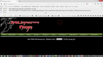 Dual Query SQL Injection (Challenge 3) - sqlninja - Bangla 2019