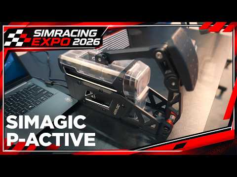 Simagic's Active Pedal in action! Simracing Expo 2026