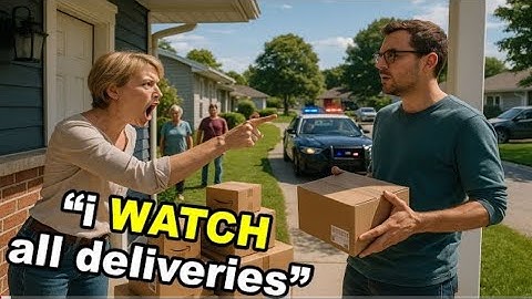 HOA Karen ACCUSES Me of Stealing My Own Package—Calls the Cops! | EntitledPeople Reddit