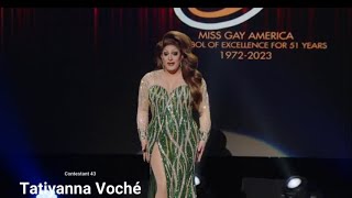 Miss Gay America 2023 Preliminary Night Evening Gown Competition Contestants 22-44