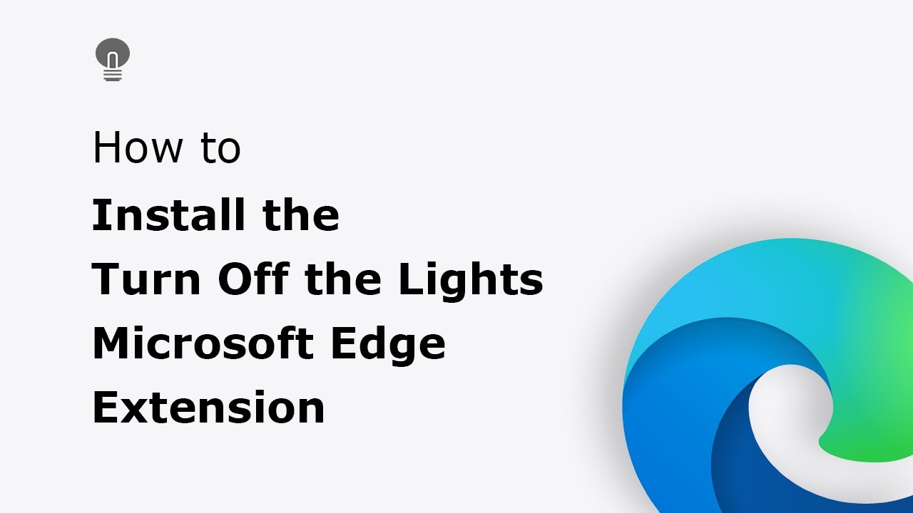 🔵How to install Turn Off the Microsoft Edge extension? (Microsoft Edge web browser) YouTube