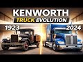 Kenworth truck evolution 🚛